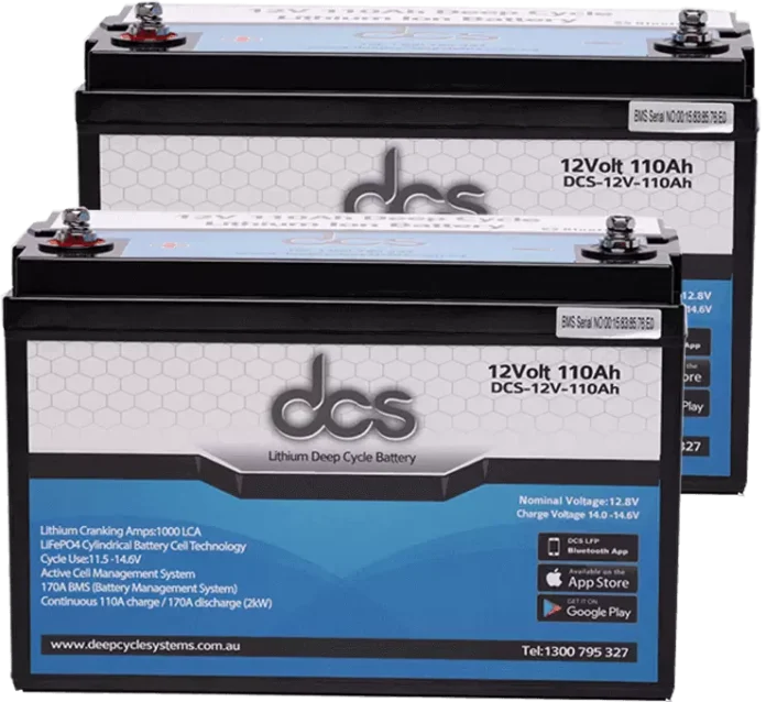 DCS lithium batteries