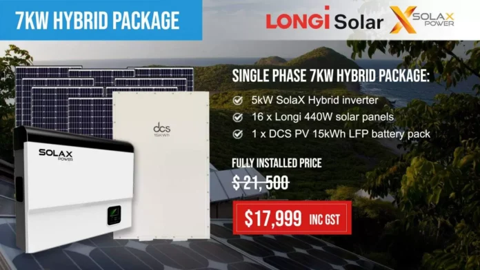 solar battery package