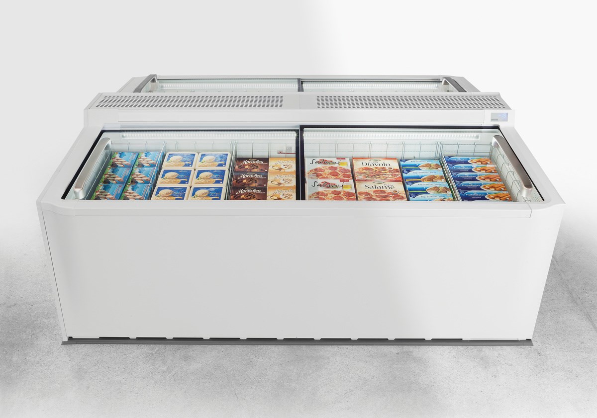 Commercial chest freezer