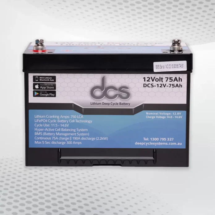 deep cycle 75ah battery